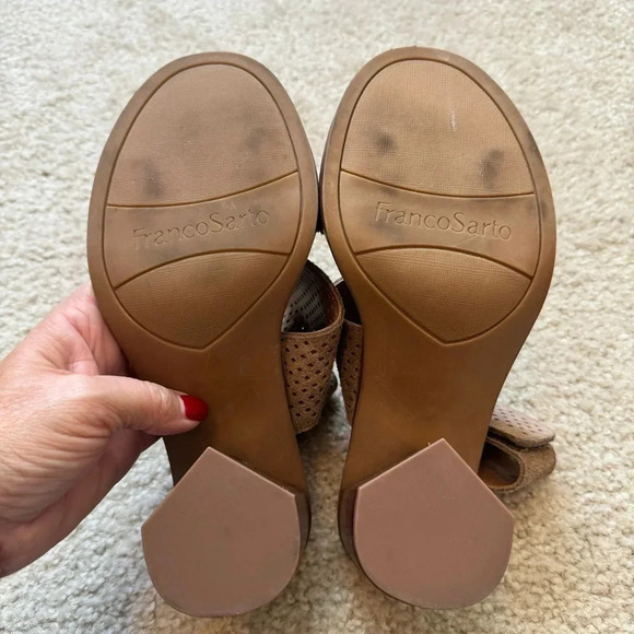 Franco Sarto Delores Wedge Sandals - Picture 8 of 8